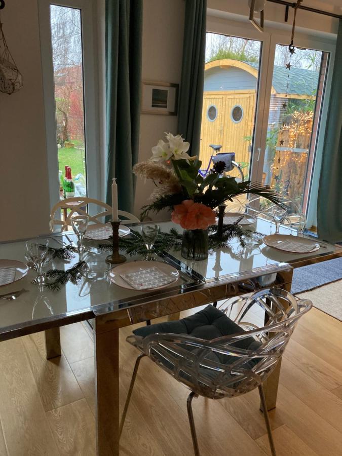 Ferienhaus Elisenhuus Tonning Bagian luar foto