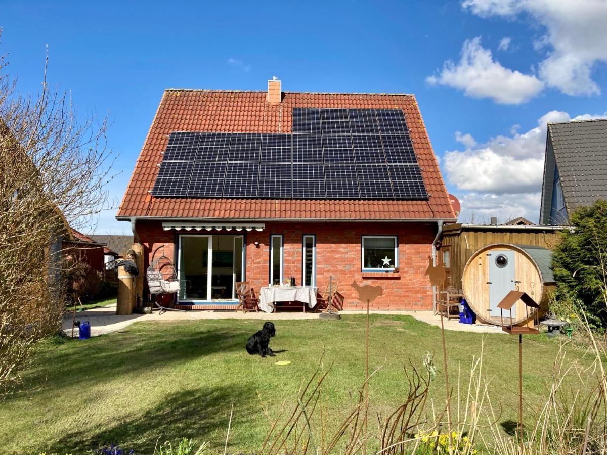 Ferienhaus Elisenhuus Tonning Bagian luar foto